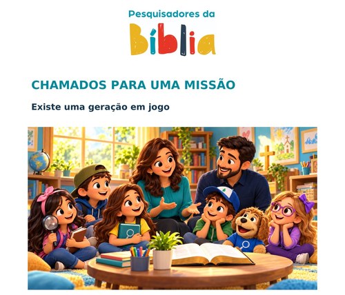 Capa da apostila Chamados para uma missão